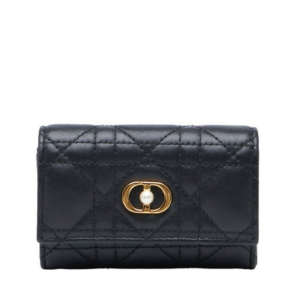 Dior Cannage Jolie Grisine S3102 Unjb Black Lambskin