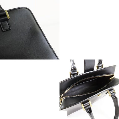 Saint Laurent Baby Cabas Black Leather Monogram 2-Way Shoulder Bag — view 5