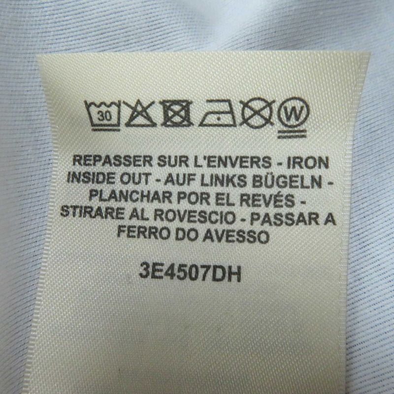 Hermes 23SS 3e4507dh 100% Cotton Short Sleeve T-shirt Dress White Multi 34