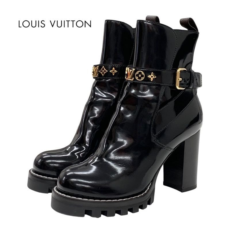 Louis Vuitton Star Trail Line Boots Short Ankle Monogram Studded