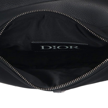 Dior X Sacai Saddle Leather Nylon Shoulder Bag For Men