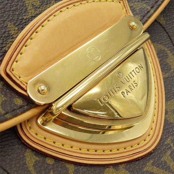 Louis Vuitton Handbag Beverly MM Monogram Canvas Monogram Gold Hardware Brown