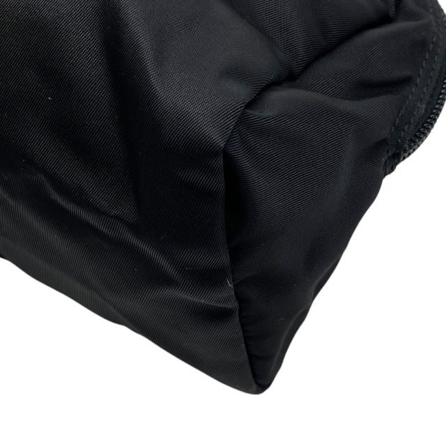 Prada Pouch Cosmetic Pouch Small Pouch Triangle Logo Nylon Black Prada