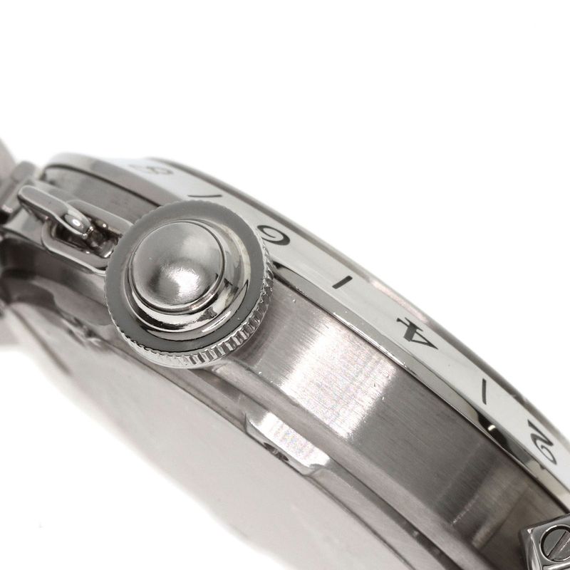 Cartier W31078m7 Pasha C Meridian Watch SS Boys