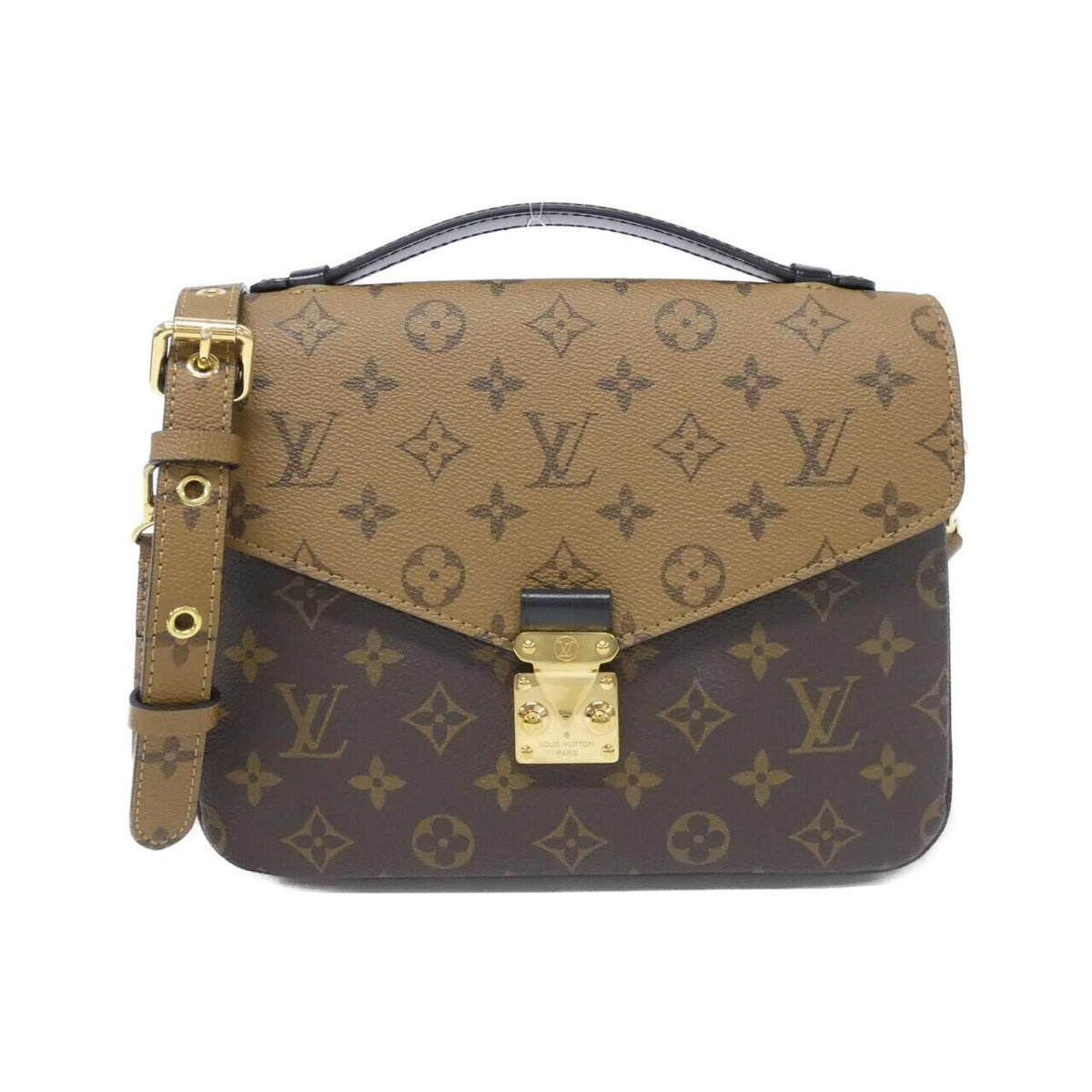 Louis Vuitton Monogram Reverse Pochette Metis MM Bag