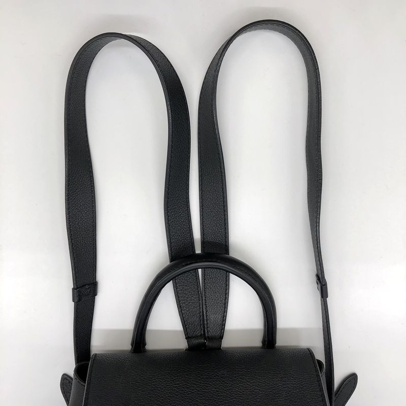 Louis Vuitton Lock Me Backpack M41815 Backpack Daypack Leather Black Women