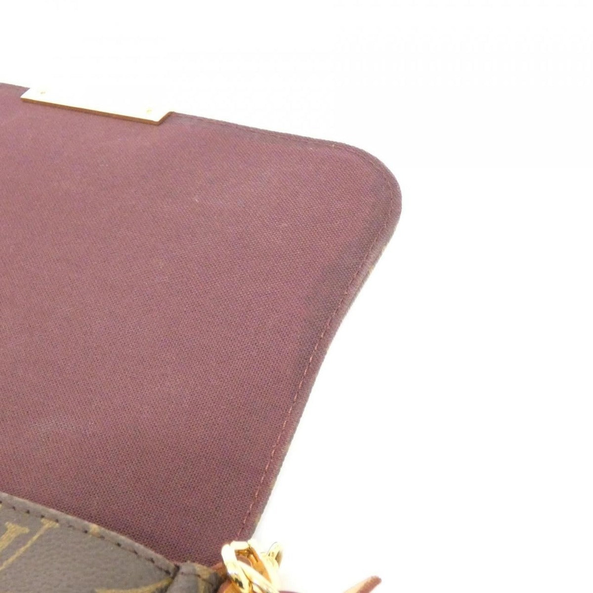 Louis Vuitton Monogram Favorite MM Shoulder Bag Brown Marron — view 8