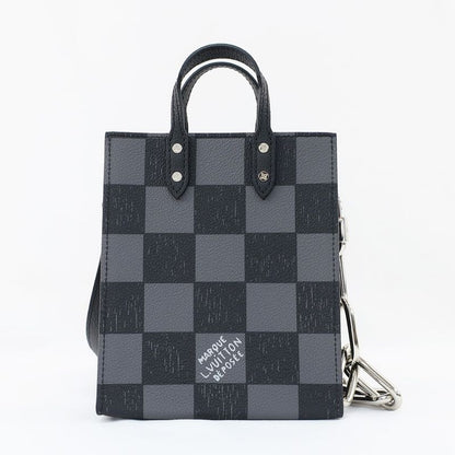 Louis Vuitton Sac Plastic XS Damier Checkerboard N60479 Black