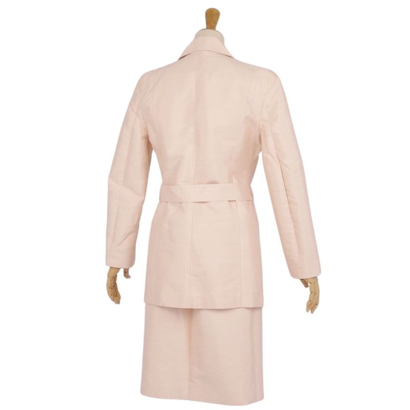 Hermes Set Suit Skirt Cot Vintage — view 6