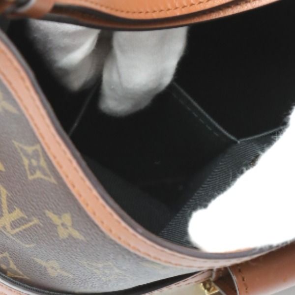 Louis Vuitton M45195 Monogram Reverse Shoulder Bag Hobo Dauphine MM Shoulder