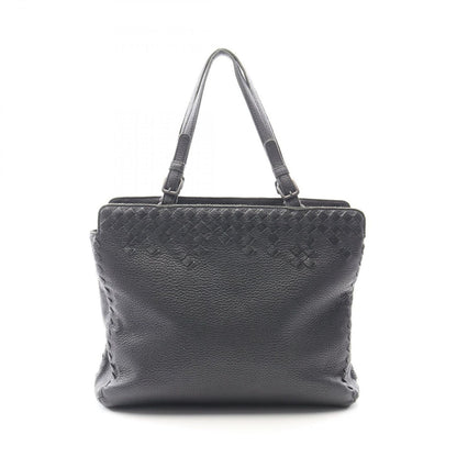 Bottega Veneta Tote Intrecciato Black Leather