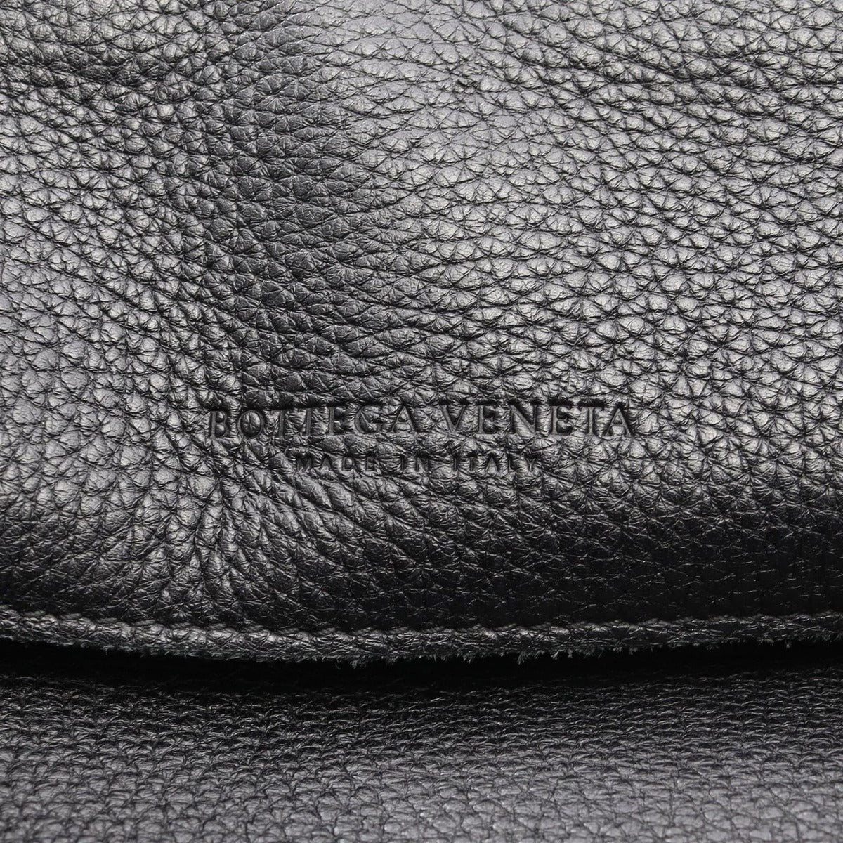 Bottega Veneta Tote Intrecciato Black Leather — view 4