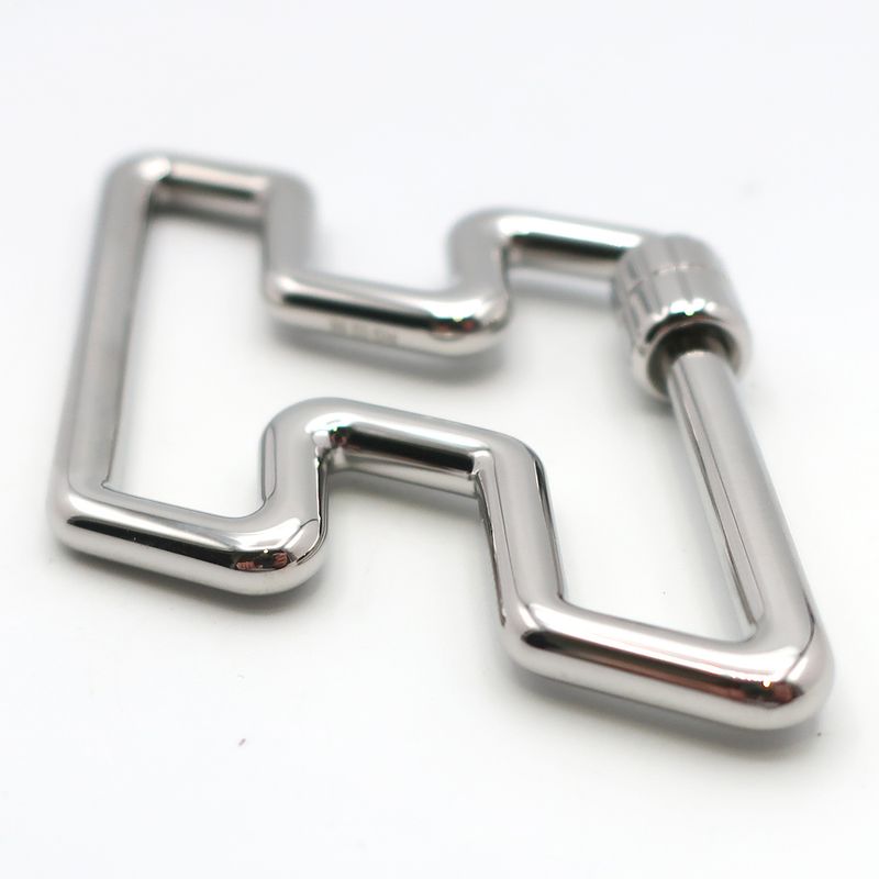 Hermes Key-ring Key Holder H Logo Silver- Accessories Small Items