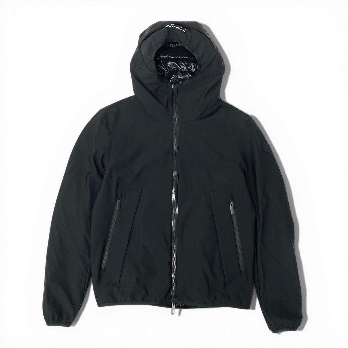 Moncler Mayon Giubbotto Short Down Jacket 2 Sizes Black — view 2
