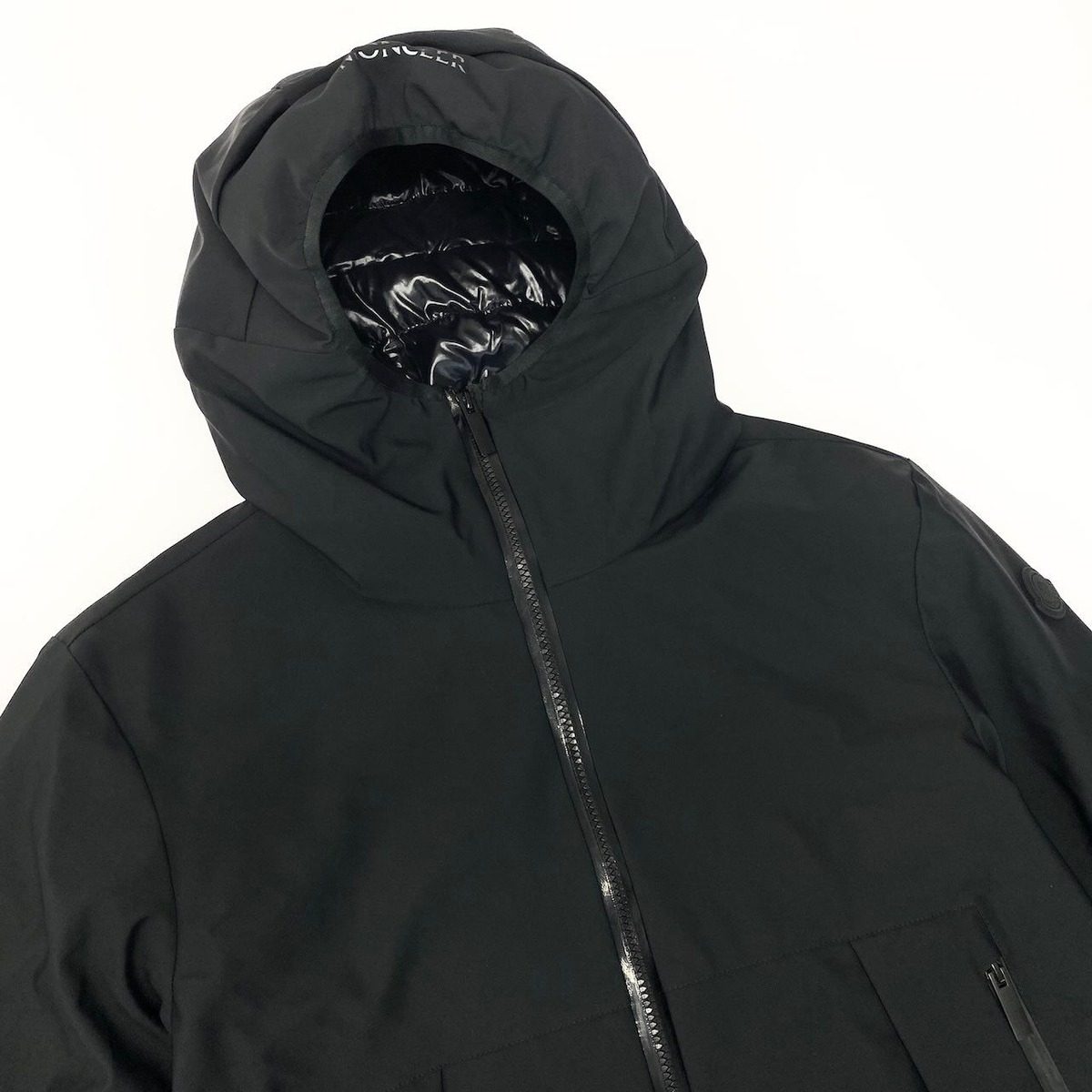 Moncler Mayon Giubbotto Short Down Jacket 2 Sizes Black — view 5