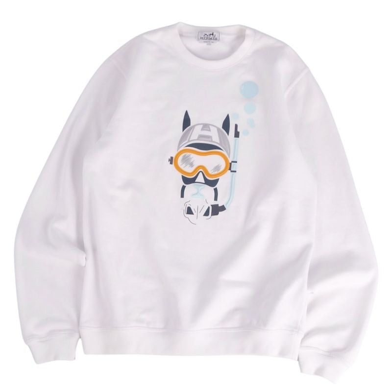 Hermes Sweatshirt Long Sleeve Cot