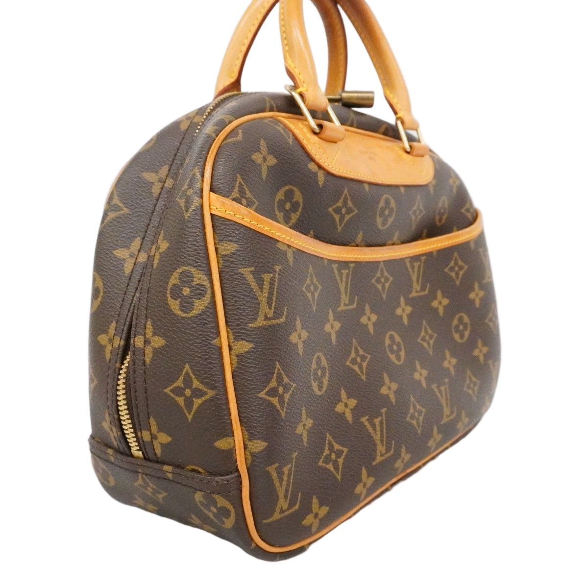 Louis Vuitton Handbag Monogram Trouville Brown — view 2
