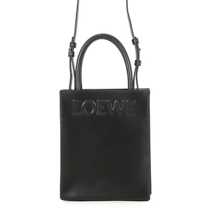 Loewe Handbag Standard A5 Tote Calf Leather 2-Way Black
