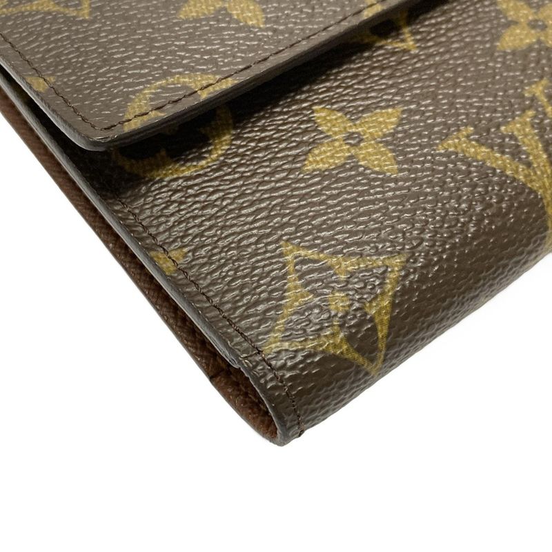 Louis Vuitton Monogram Porte Trésor International Long Wallet M61215