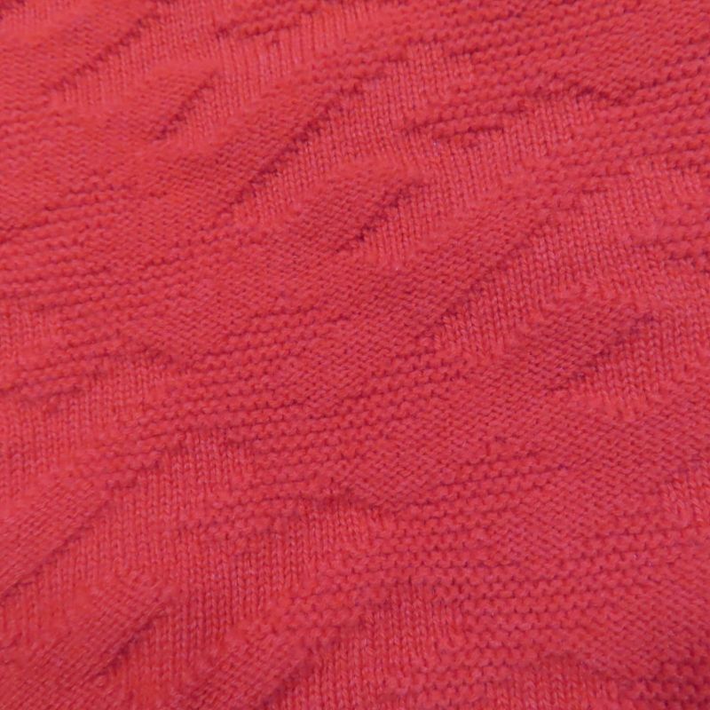 Hermes 2022 100% Wool H Motif Serie Buttons Long Sleeves Knit Cardigan Red