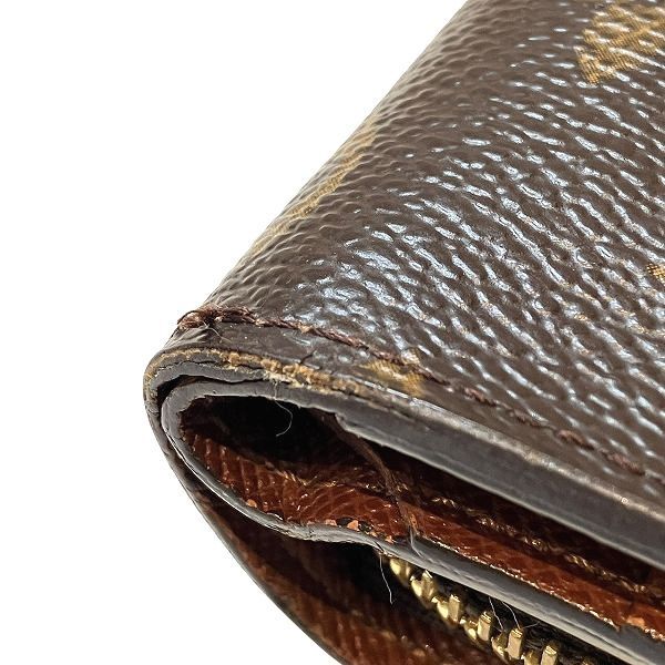 Louis Vuitton Monogram Compact Zip M61667 Bifold Wallet Unisex
