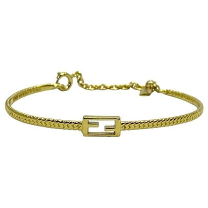 Fendi Baguette Bracelet Bangle Accessories Small FF Logo
