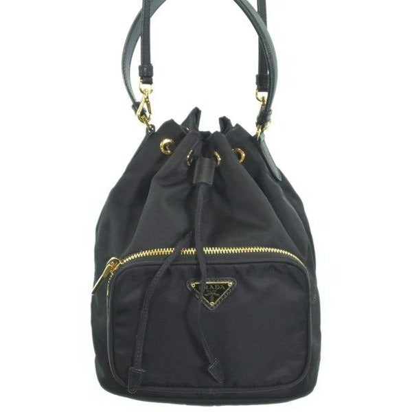 Prada Shoulder Bag Nylon Black