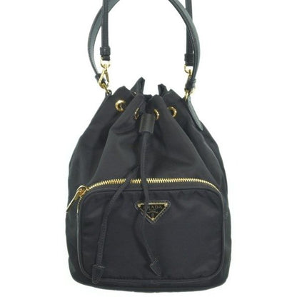 Prada Shoulder Bag Nylon Black