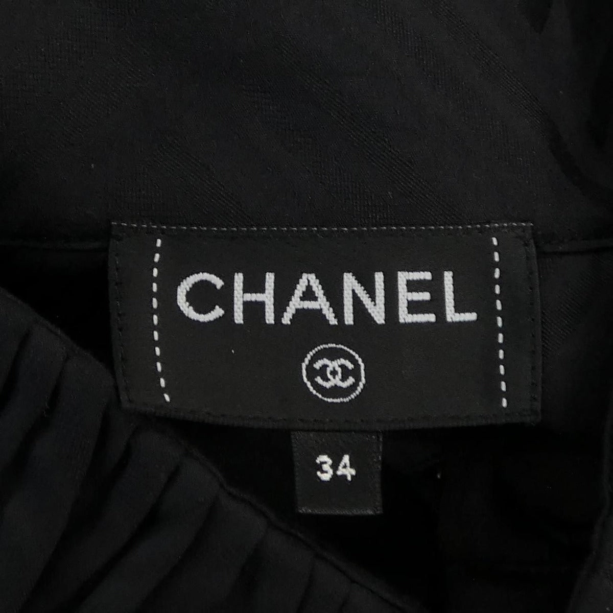 Chanel Shirt Black 34 Translucency — view 5