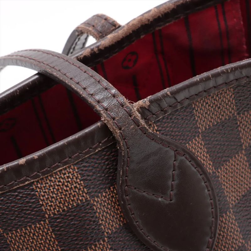 Louis Vuitton Damier Neverfull MM M51105 Leather Tote Bag Shoulder Hand A4