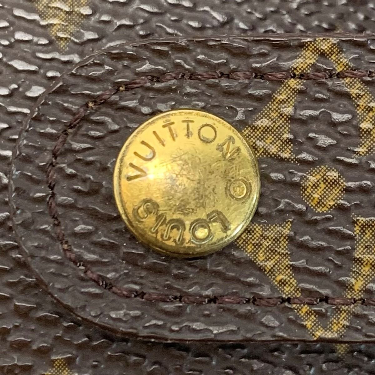 Louis Vuitton Monogram Agenda PM R20005 Notebook Cover Unisex Gold Hardware