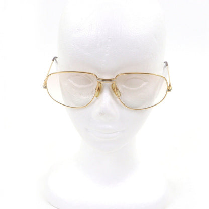 Cartier Vintage Trinity Gradient Lens Sunglasses Gold Bordeaux 58 18 Eyewear — view 2