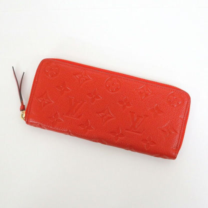 Louis Vuitton Portefeuille Clemence Monogram Empreinte Red