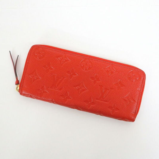 Louis Vuitton Portefeuille Clemence Monogram Empreinte Red