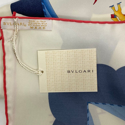 Bvlgari Bulgari Scarf Large Silk Clown Multicolor