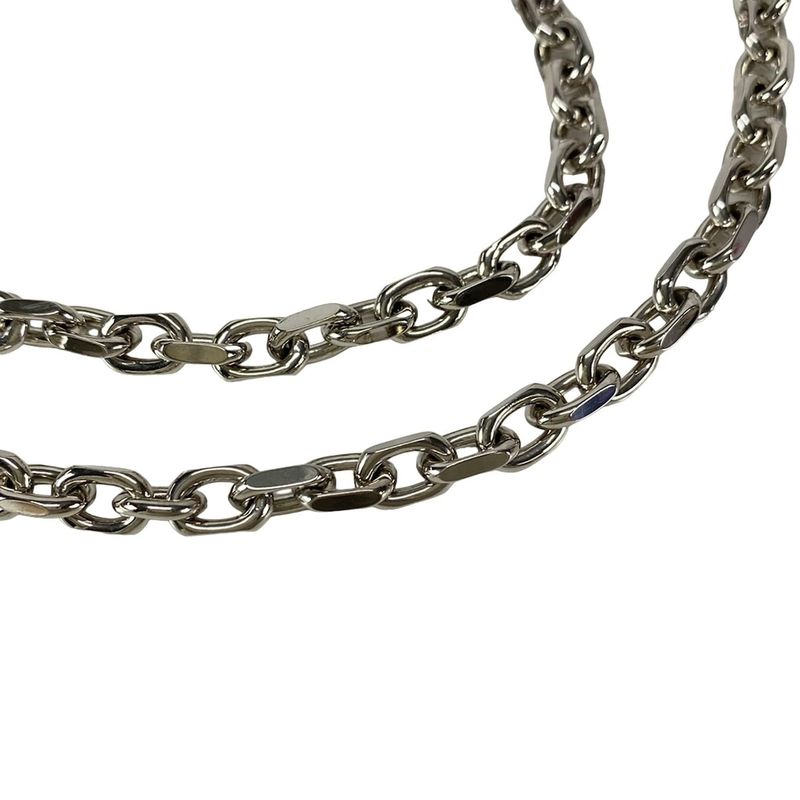 Goyard Shoulder Bag Alexandre Trois Black And Brown And White Chain Shoulder