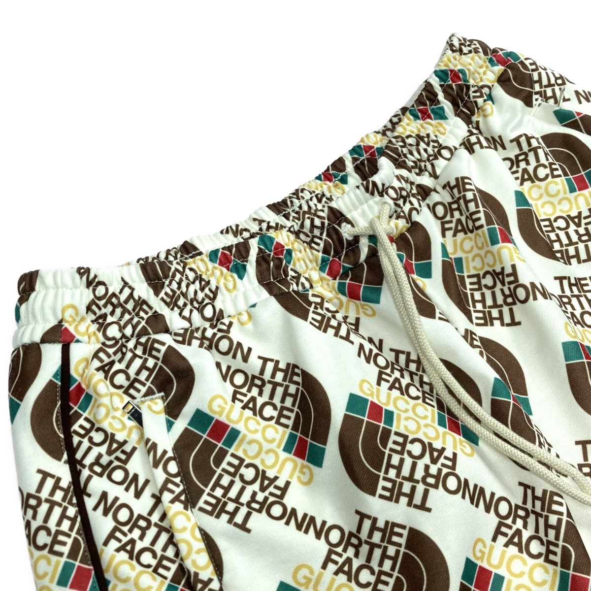 The North Face×Gucci Pants Jogger Pants 651331 Xjdce Beige Size M Ladies Box