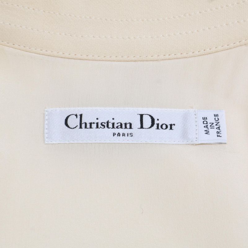 Christian DIOR 841d16a1166 Silk Blend With Belt 38