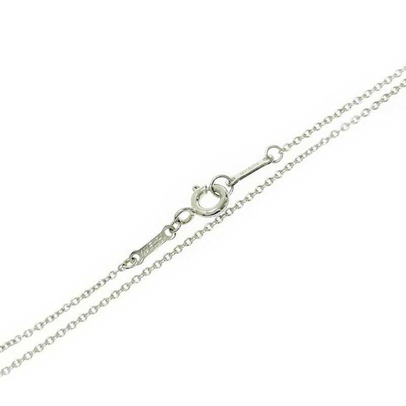 Tiffany & Co Tiffany & Co Silver Open Tia Dos Rop Necklace 2.0g 925 Engraved