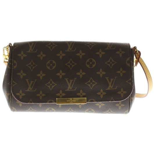 Louis Vuitton Monogram Favorite MM Brown Shoulder Bag