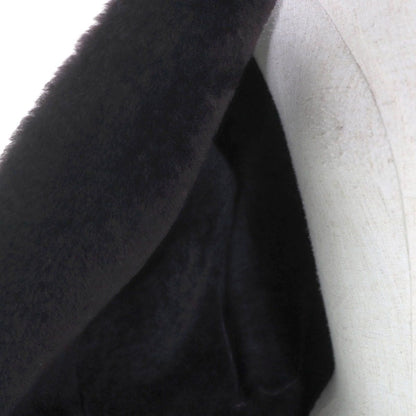 Gucci Belt Front Open Shearling Coat Purple 42 — view 5