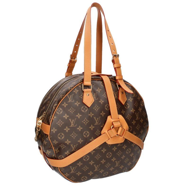 Louis Vuitton M44750 Soft Hat Trunk Monogram Leather Handbag Men's