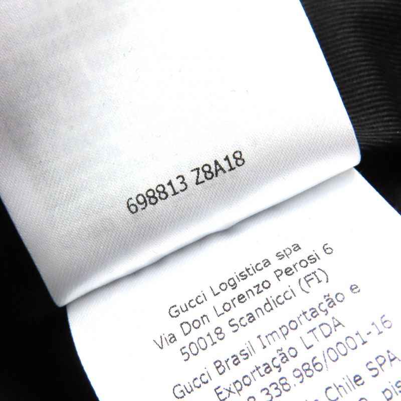 Gucci 698813 Wool Mohair GG Marmont Webline Slacks Pants Blue 46 Made In Italy