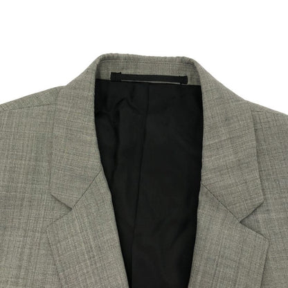 Prada Wool 2b Tailored Jacket and Slacks Pants Setup Suit Uae492 Gray 50