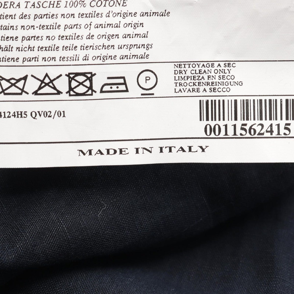 Hermes Fabric Jacket Navy — view 5