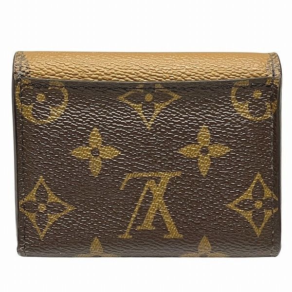 Louis Vuitton Monogram Giant Reverse Portefeuille Zoë M80725 Trifold Wallet