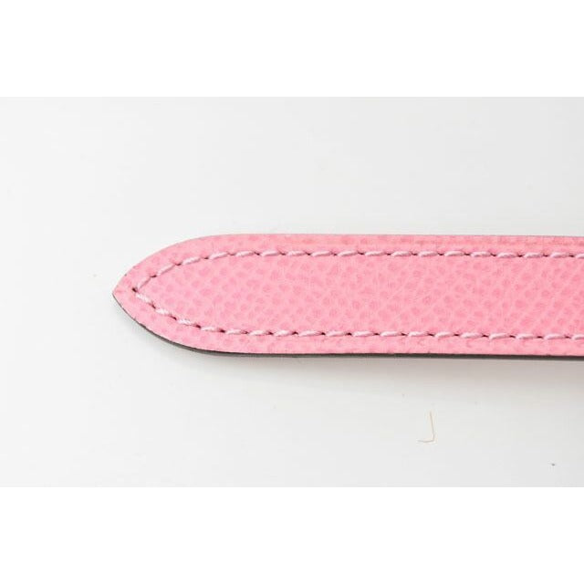 Hermes Belt Pop H15 Size 75 Vaux Epson Rose Pink Gold Hardware — view 3