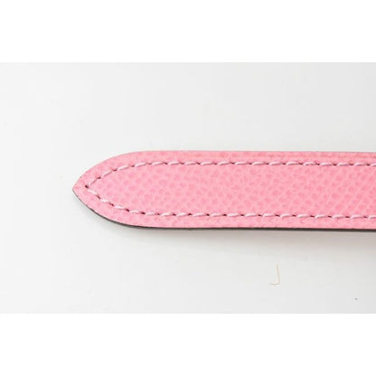 Hermes Belt Pop H15 Size 75 Vaux Epson Rose Pink Gold Hardware — view 3