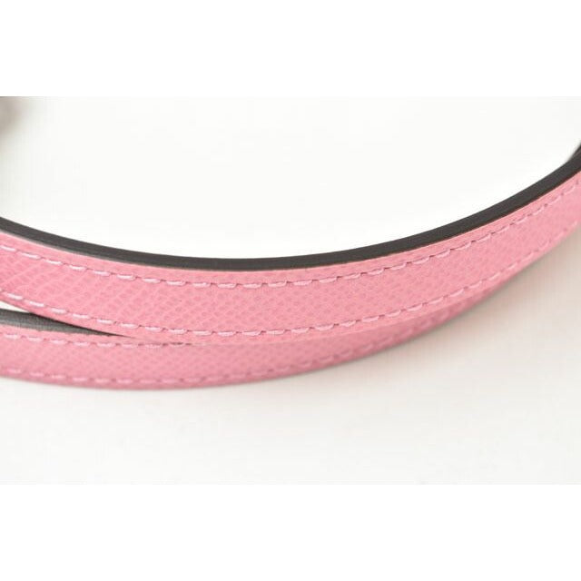 Hermes Belt Pop H15 Size 75 Vaux Epson Rose Pink Gold Hardware — view 8