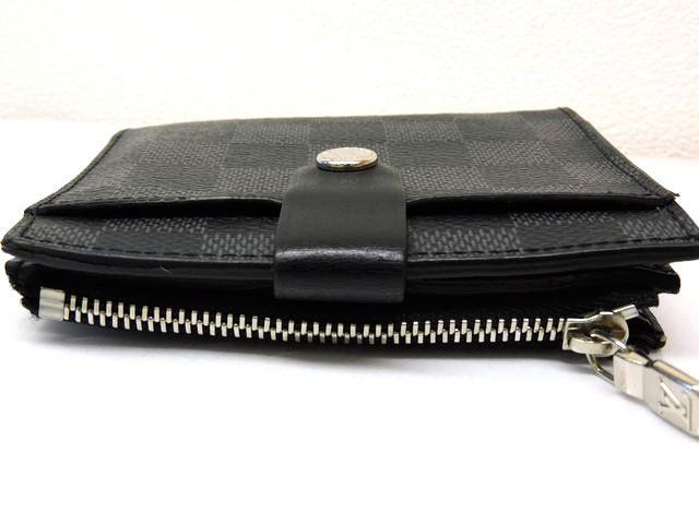 Vuitton N60451 Ca0261 - Muerte Porte Cult Damier Graphite Bifold Wallet Men's